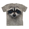 The Mountain Raccoon Big Face Adult Unisex T-Shirt-Cyberteez