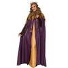 MEDIEVAL MAIDEN Women's Renaissance Cloak Cape Costume Size Standard-Cyberteez