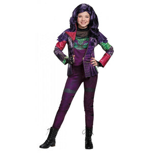 Descendants Mal Prestige Girls Child Kids Costume-Cyberteez