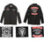 Five Finger Death Punch Eagle Knuckle Logo 5FDP For Life Military Jacket