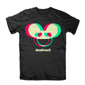 Deadmau5 Two Colored Heads T-Shirt-Cyberteez
