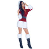 All Wrapped Up Women's Santa Claus Christmas Costume-Cyberteez