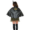 Batgirl Cape Women's Superhero Batman Logo Costume Accessory-Cyberteez