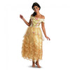 Belle Costume Long Dress Princess Women's Deluxe Beauty And The Beast Gown-Cyberteez