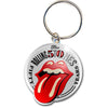 Rolling Stones 50 Years Tongue Logo Metal Keychain Keyring-Cyberteez