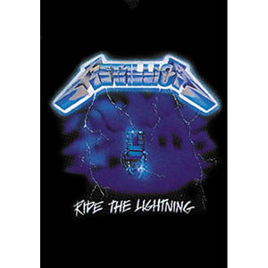 Metallica Ride The Lightning Tapestry Cloth Poster Flag Wall Banner 30" x 40"-Cyberteez