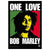 Bob Marley One Love Tapestry Cloth Poster Flag Wall Banner 30" x 40"