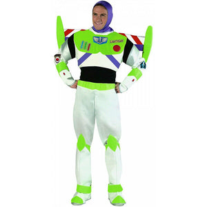 Toy Story Buzz Lightyear Men's Prestige Jumpsuit Costume-Cyberteez
