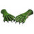 Creature From The Black Lagoon Hands Gloves Adult Latex Costume Accessory