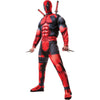 Deadpool Costume Men's Deluxe Muscle Chest Jumpsuit-Cyberteez