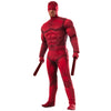 Daredevil Men's Deluxe Muscle Chest Marvel Costume-Cyberteez
