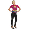 Wonder Woman Dawn Of Justice Women's Superhero Costume T-Shirt w/ Tiara-Cyberteez