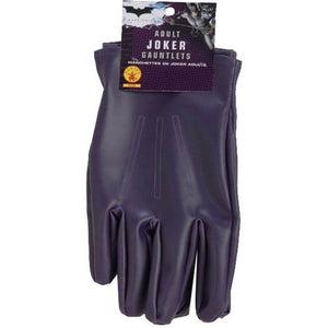 Joker Adult Size Purple Gloves Batman Dark Knight Costume Accessory-Cyberteez