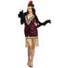 Sophisticated Lady Women's Roaring 20s Flapper Sequin Dress Costume-Cyberteez