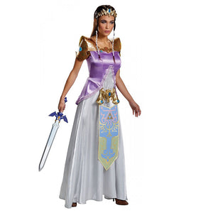 Legend Of Zelda Costume Princess Dress Deluxe Women's And Tween Sizes-Cyberteez