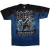 AC/DC 21 Gun Salute For Those About To Rock Tie Dye T-Shirt-Cyberteez