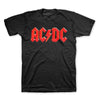 AC/DC Logo Red/White T-Shirt-Cyberteez