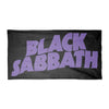 Black Sabbath Purple Logo Bath Pool Beach Towel-Cyberteez
