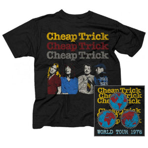 Cheap Trick World Tour 1978 T-Shirt-Cyberteez