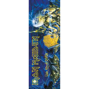 Iron Maiden Live After Death DOOR Tapestry Cloth Poster Flag Wall Banner 21" x 58"-Cyberteez