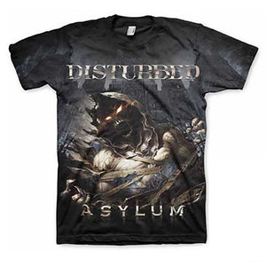 Disturbed Asylum Album Cover The Guy T-Shirt-Cyberteez