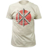 Dead Kennedys DK Logo Distressed WHITE T-Shirt-Cyberteez