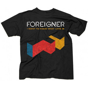 Foreigner I Want To Know What Love Is Vintage Distressed T-Shirt-Cyberteez