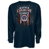 Chris Kyle Frog Foundation God Country Family Navy LONGSLEEVE American Sniper T-Shirt-Cyberteez