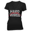 Metallica Hardwired Glitch Logo Women's T-Shirt-Cyberteez