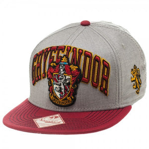Harry Potter Gryffindor Logo Adjustable Snapback Hat Cap-Cyberteez