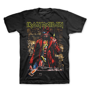 Iron Maiden Somewhere In Time Stranger T-Shirt-Cyberteez