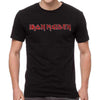 Iron Maiden Logo Distressed T-Shirt-Cyberteez