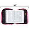 Bible Cover Camo Pink Camouflage Protective Holy Book Tote Carry Case Bag-Cyberteez