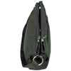 Purse Handbag Solid Black Lambskin Leather Bag w/ Phone Holder And Shoulder Strap-Cyberteez