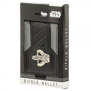 Star Wars Mandalorian Mix Material Bi-Fold Gift Boxed Wallet-Cyberteez