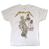 Metallica And Justice For All YOUTH Kids White T-Shirt-Cyberteez