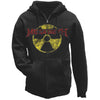 Megadeth Radioactive Zip Hoody Sweatshirt-Cyberteez