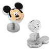 Mickey Mouse Men's Classic 2-Tone Disney Cuff Links-Cyberteez