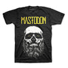Mastodon Skull Beard Admat T-Shirt-Cyberteez