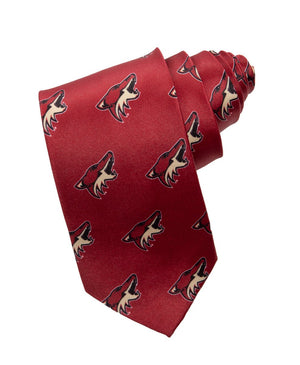Arizona Coyotes Men's NHL Necktie-Cyberteez