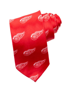 Detroit Red Wings Men's NHL Necktie-Cyberteez