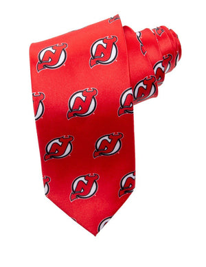 New Jersey Devils Men's NHL Necktie-Cyberteez