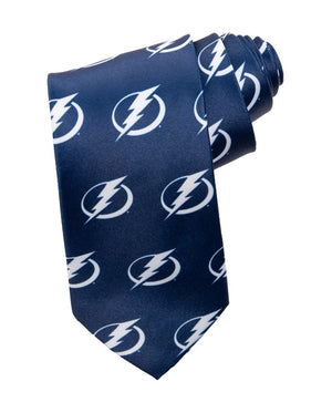 Tampa Bay Lightning Men's NHL Necktie-Cyberteez