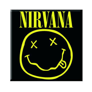 Nirvana Smiley Logo Fridge Magnet-Cyberteez