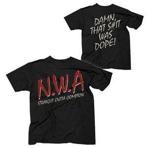N.W.A NWA Straight Outta Compton Classic Logo T-Shirt-Cyberteez