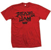 Pearl Jam Destroy Logo RED T-Shirt-Cyberteez