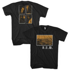 R.E.M. Athens Postcard REM T-Shirt-Cyberteez