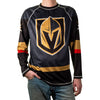 Vegas Golden Knights T-Shirt NHL Longsleeve Performance Jersey Rashguard-Cyberteez