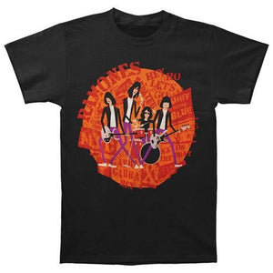 Ramones Shag Circle Cartoon Hey Ho Lets Go Gabba T-Shirt-Cyberteez