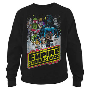 Star Wars Episode V Empire Strikes Back Movie Poster Crewneck Sweatshirt-Cyberteez
